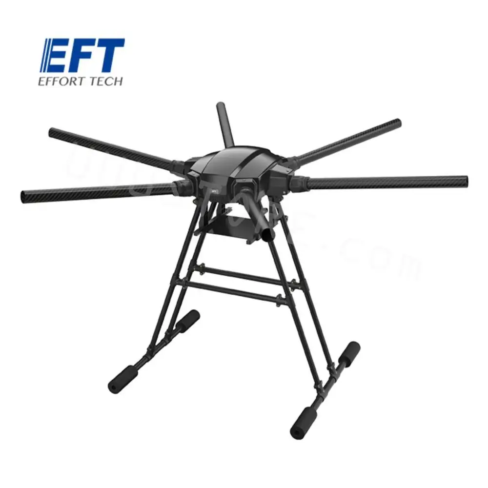 

2022 New EFT X6120 Enterprise Industry Education Training Drone Frame Kit 30x100mm Light Weight 6 Axis Foldable Waterproof Body