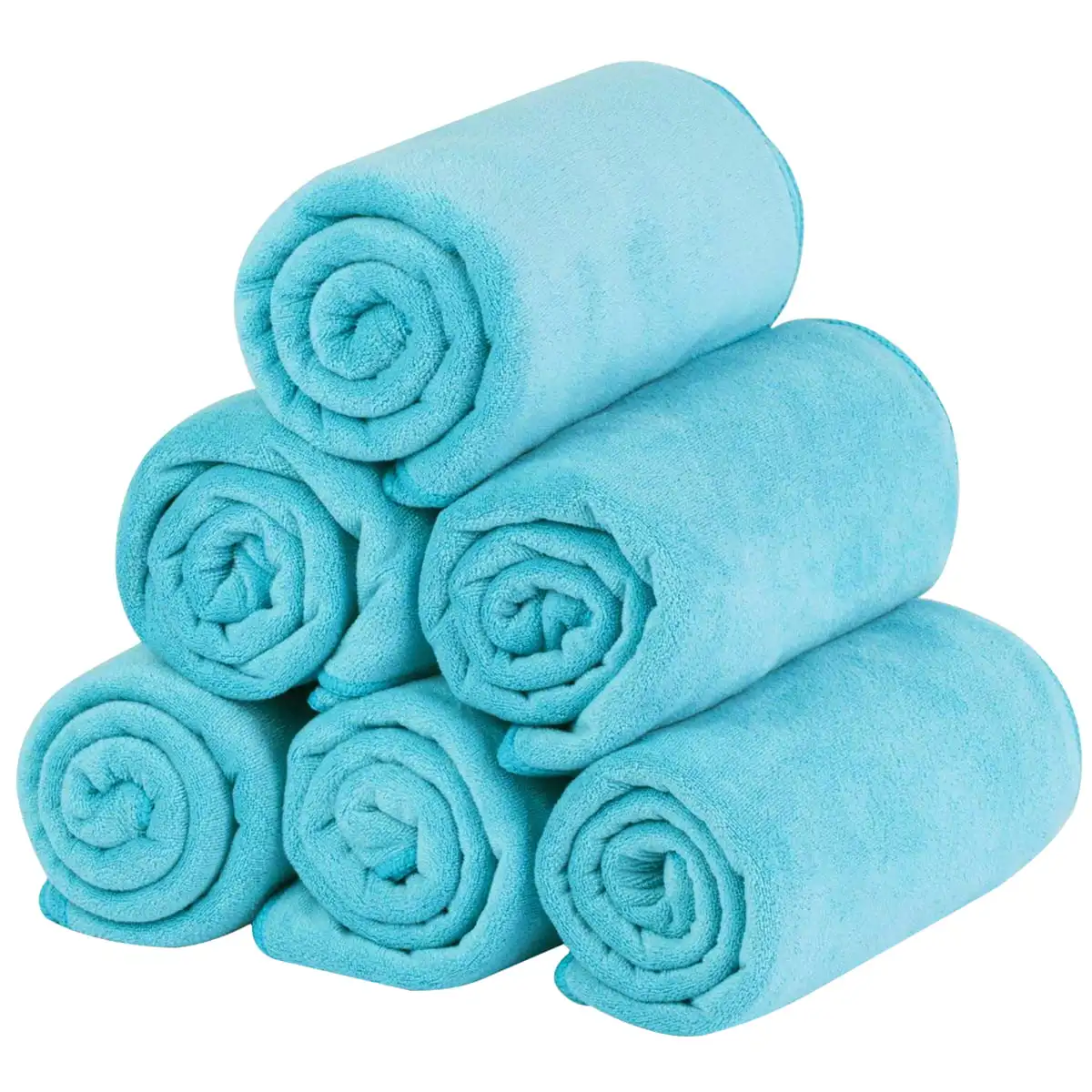 

Набор банных полотенец из микрофибры 6 шт., очень впитывающие, высококачественные банные полотенца для лица 27x55 дюймов
