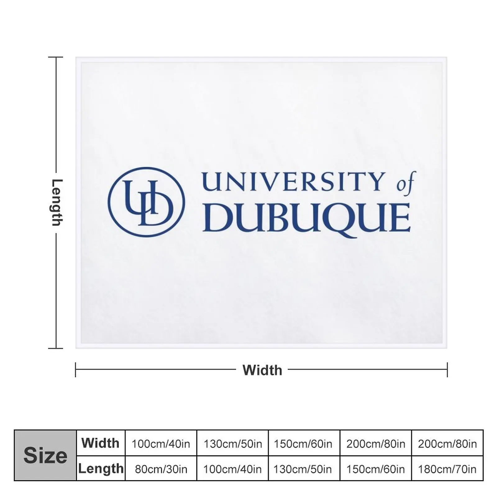 Колледж Dubuque плед одеяло одеяла Роскошные Искусственные