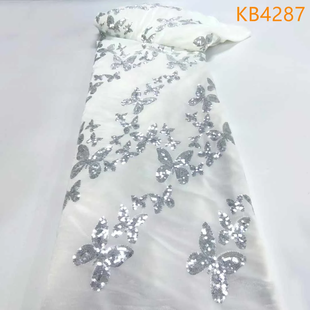 Роскошные африканские бархатные кружевные ткани высококачественные вышитые