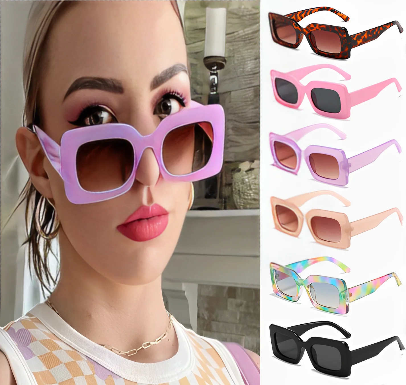 

Cute Small Sunglasses Women Fashion Oval Sun Glasses Men Vintage Green Red Eyewear Ladies Traveling Style UV400 Goggles