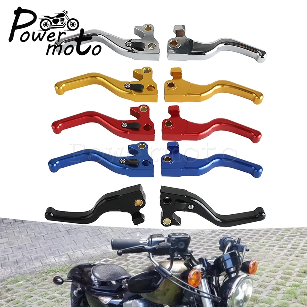 Рычаги сцепления ручного тормоза с 3 пальцами для Harley Sportster 883 1200 2004-2013 XL50 XL1200 C X L N R