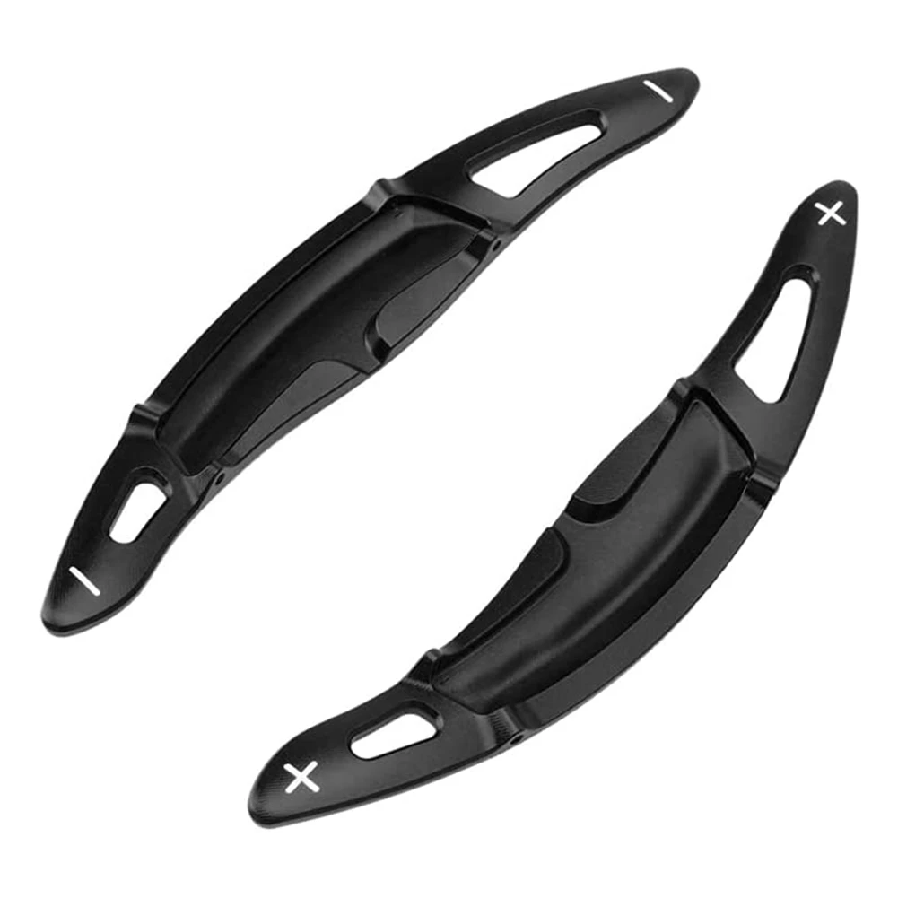 

Car Steering Wheel Shift Paddle Extension for-Porsche Panamera Macan Cayenne 911 Boxster Cayman 718 Spyder 918 Black