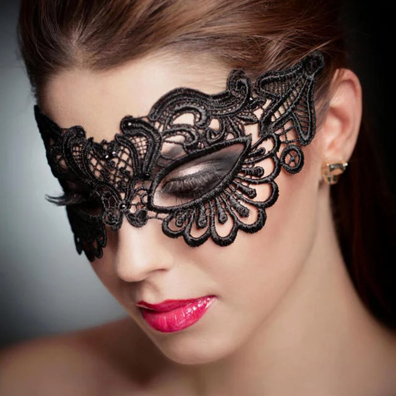 

Lace Sexy Women Eye Face Mask Masquerade Party Ball Prom Halloween Costume Sexy Party Masks Costumes Party Masks Accessories