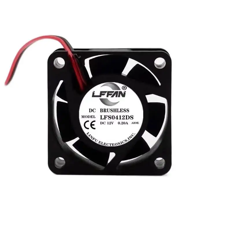 Фото LZ ДЛЯ LFFAN LFS0412DS 4015 DC 12 В 0,20 А 2-проводной бесшумный охлаждающий вентилятор №1