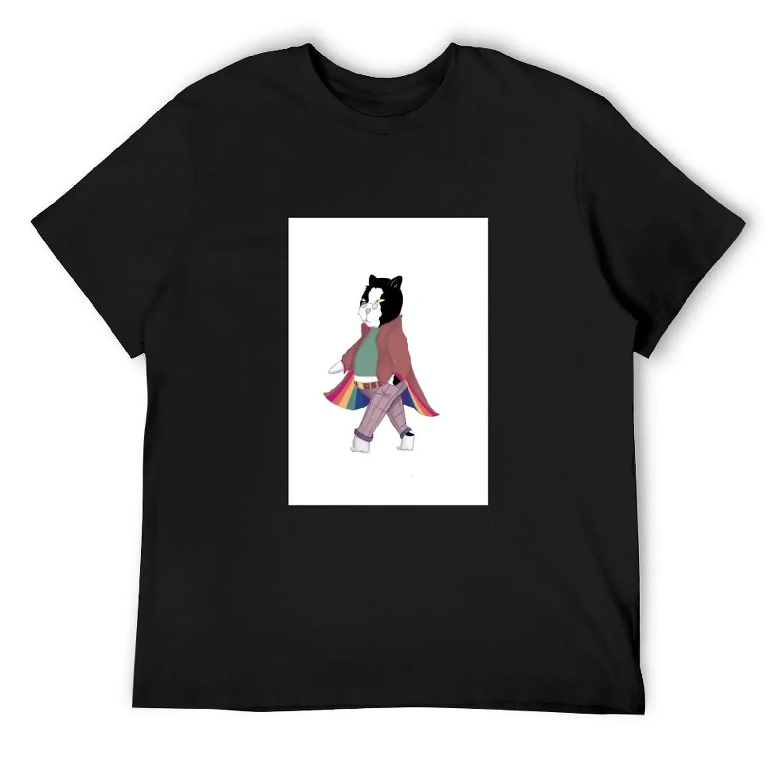 Футболка Korben Dallas футболки с рисунком одежда в стиле аниме топы больших размеров