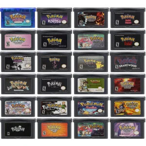 Cartuccia Di Gioco Gba Serie Pokemon Scheda Console Per Videogiochi A 32 Bit Smaltata Flora Ultravioletta Sky Korosu Per Gba Nds