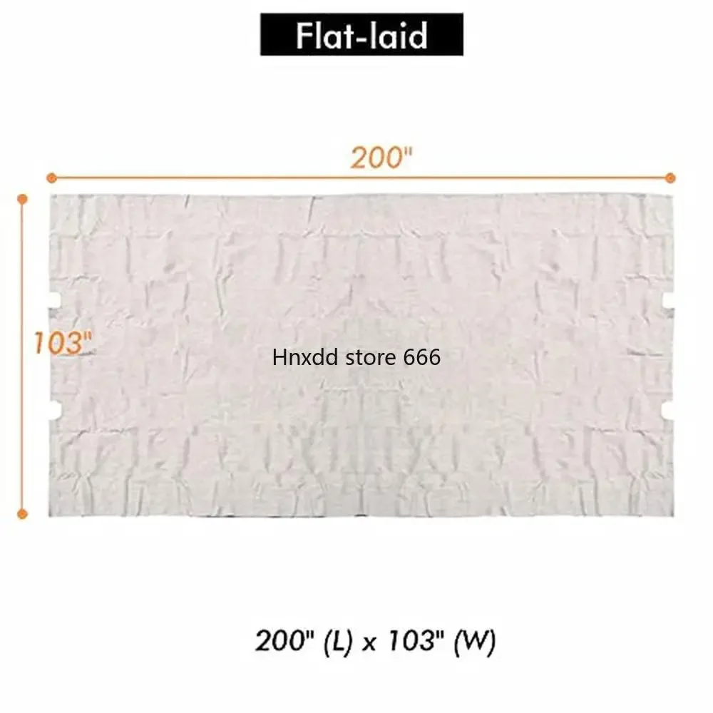 Сменный навес отдельно стоящая беседка 10 х10 футов УФ-стойкий бежевый L200 x W103