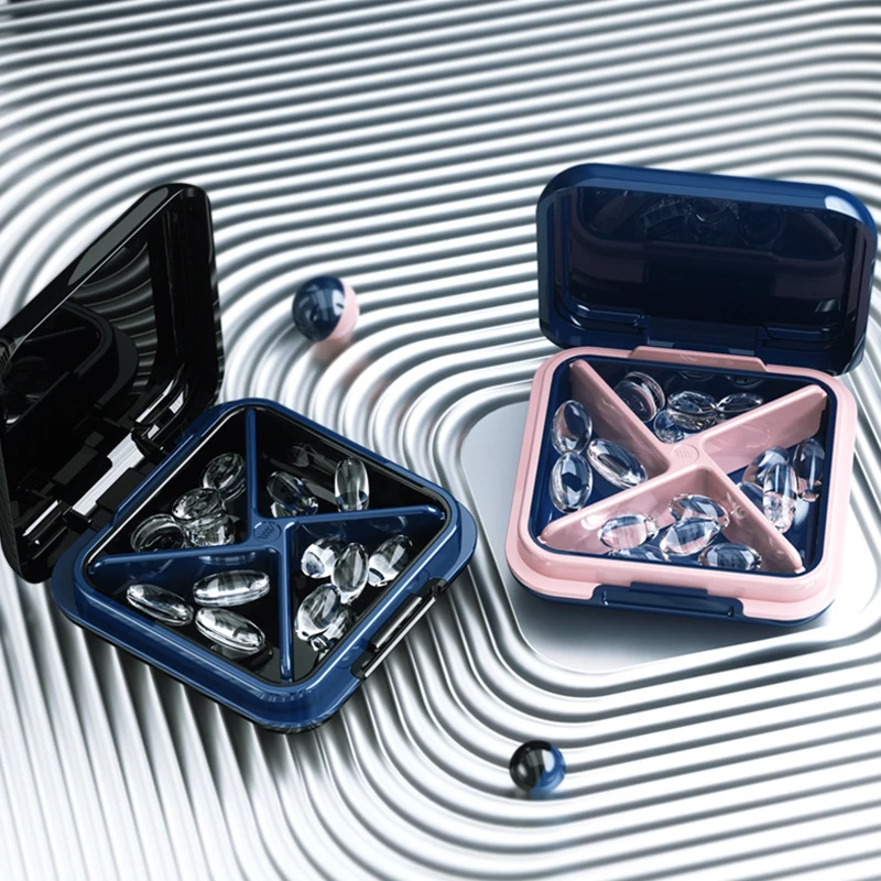 Портативный контейнер для таблеток в скандинавском стиле диспенсер медицинские