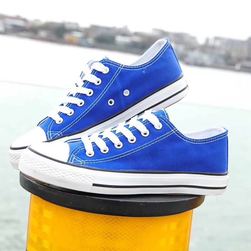 Student Shoes Women Men Girls Sneakers Ladies Flat Lace-Up Zapatillas Shoes 2023 New Breathable Canvas Casual Mujer Chaussure