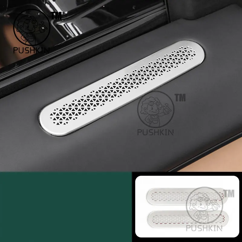 

Для Exlantix ET EXEED STERRA ET под сиденьем, вентиляционное отверстие, крышка автомобильной двери, крышка динамика, дверь из нержавеющей стали, аудиоинтерьер