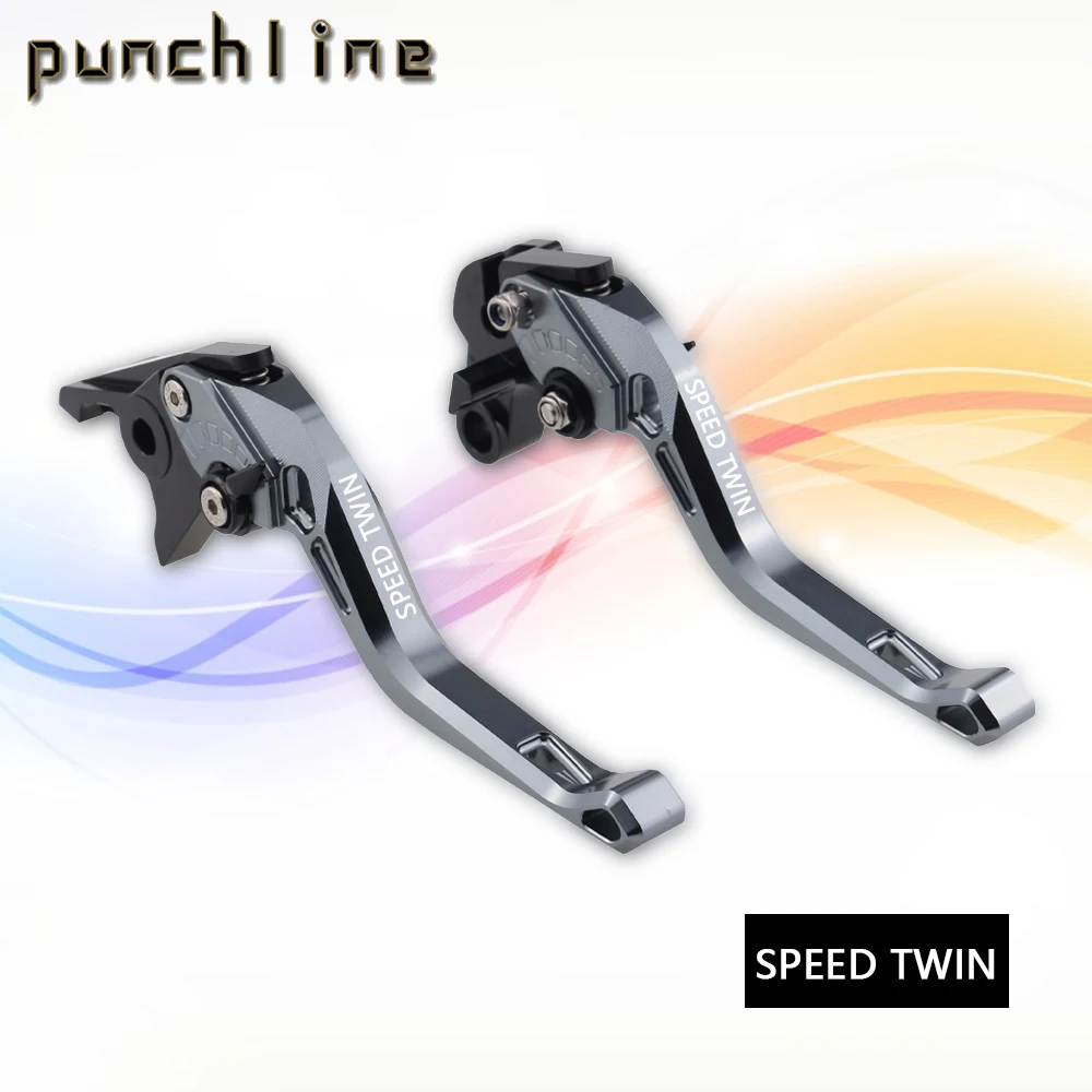 

Fit For SPEED TWIN(1200cc) 2019-2020 SPEEDTWIN Motorcycle CNC Accessories Short Brake Clutch Levers Adjustable Handle Set