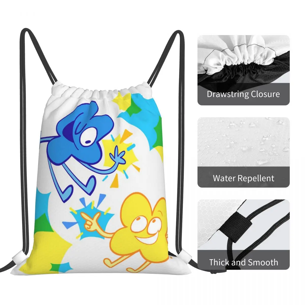 Сумки на шнурке Bfb 4 и X рюкзаки Аниме Сумка для мужчин сумки детская тканевая