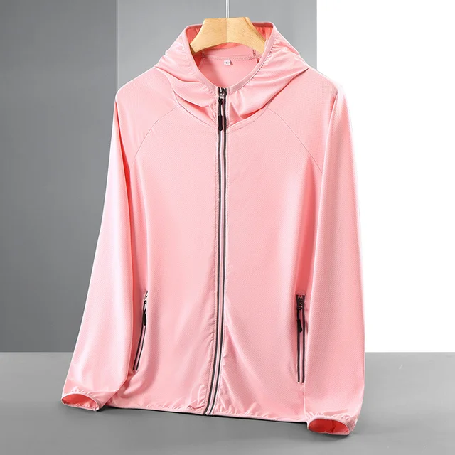 

Luxury brand UPF 50+ UV Sun Protection Clothing Men Hoodie Windbreaker Breathable Ultrathin Sunscreen Outdoor Fishing Running Ja