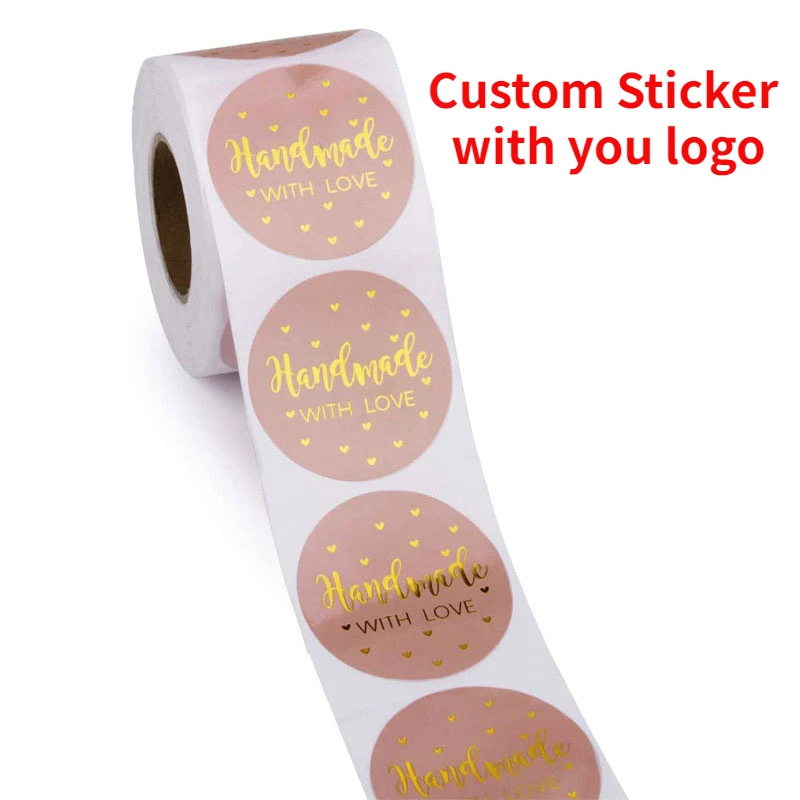 

Custom Holographic Stickers with Logo Customize Kawaii Laser Stickers Die Cut Adhesive Label Decals for Laptop Phone Case