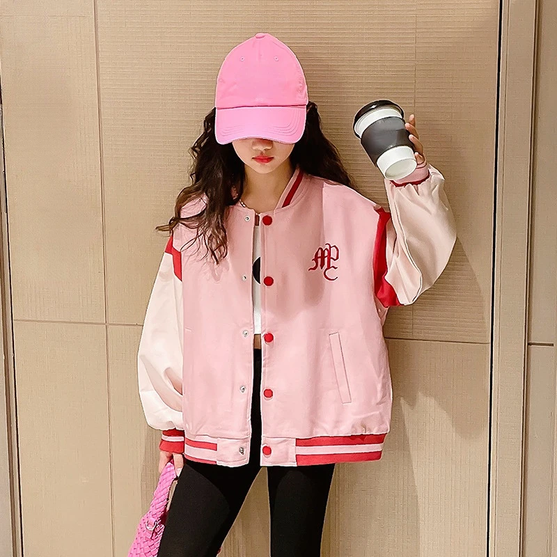 

Куртка детская розовая, на возраст 12-14 лет