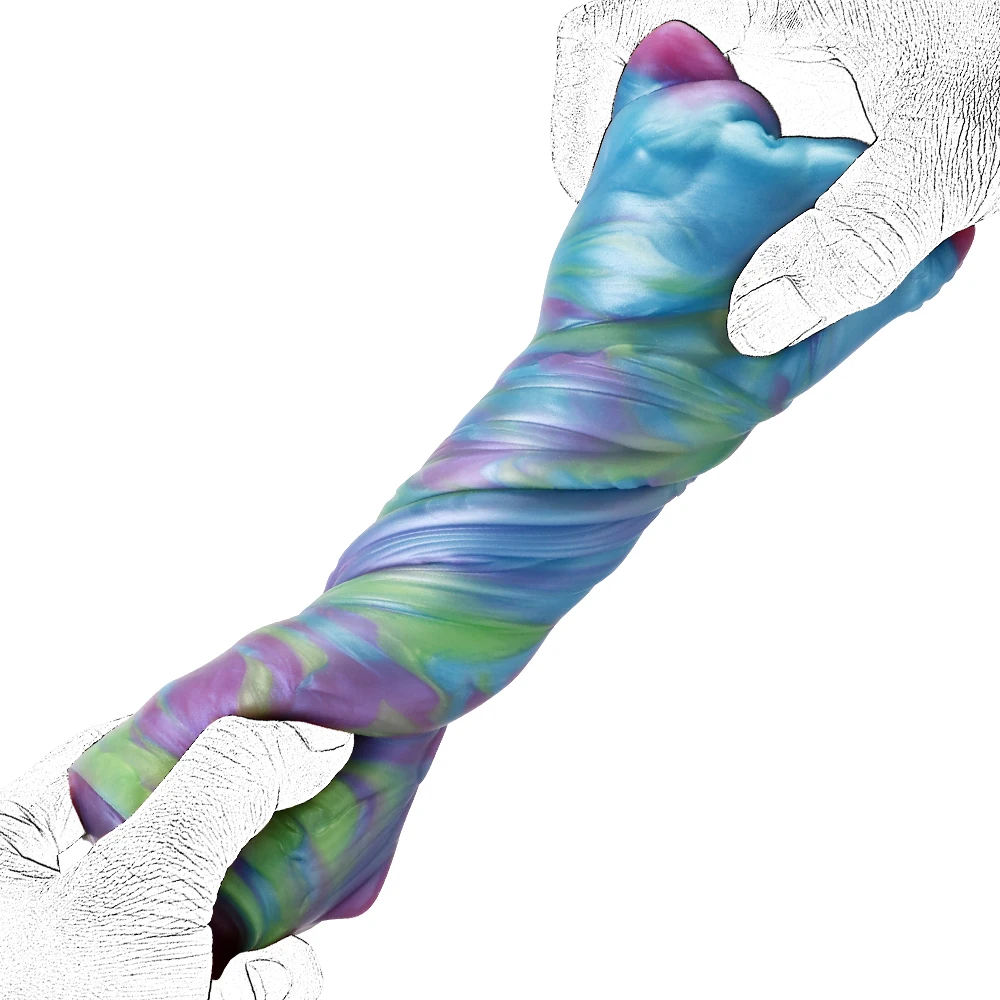 GEEBA Fantasy Мягкий силиконовый мужской мастурбатор Реалистичная вагина с животными