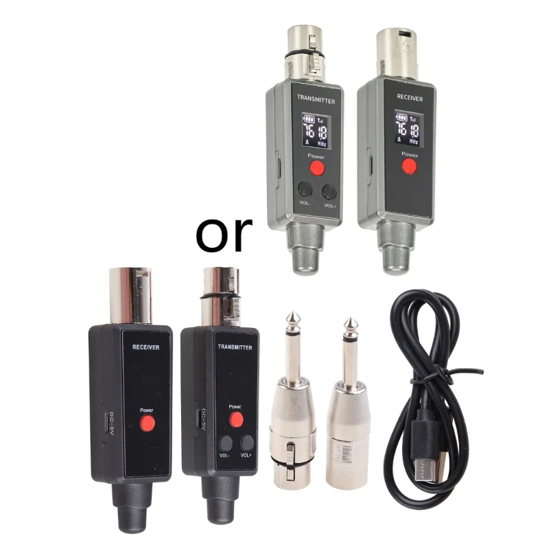 

Upgrade Wireless Microphone 2.4 GHz Microphone Wireless System Dynamic Microphone Wireless Transmitter & Receiver