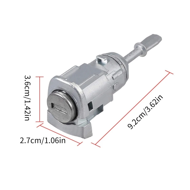 Левый и правый цилиндр замка двери автомобиля с ключом OE: 604837167 604837168 для Golf 4 Fabia