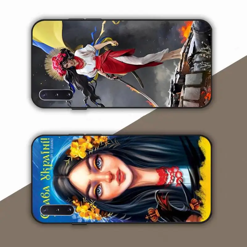 

Ukraine girl Phone Case for Samsung Note 5 7 8 9 10 20 pro plus lite ultra A21 12 72