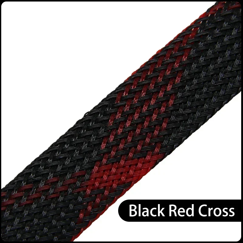 

Плетеный защитный рукав из ПЭТ для кабеля 2/4/6/8/10/12/14/16/20/25/30/40 мм