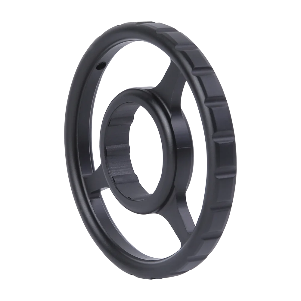 Охотничий прицел Red Win с большим боковым колесом диаметром 80 мм T6061 алюминиевый