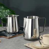 100150350ml milk jugs fashion stainless steel milk craft milk frothing pitcher coffee latte frothing art jug pitcher mug cup
