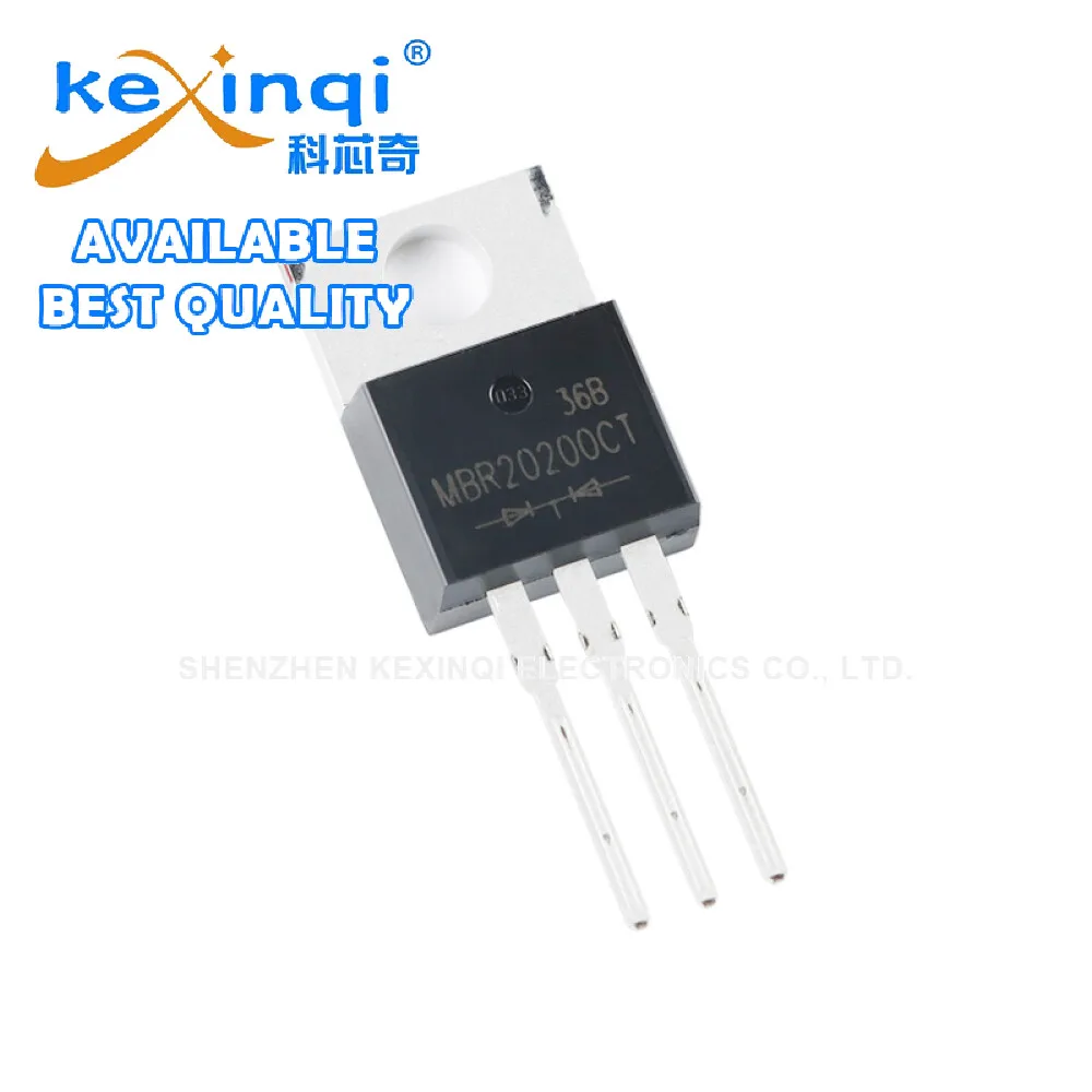 

5 шт./лот Mbr20200ct To-220ab 200 В/20a Dip Schottky выпрямительный диод