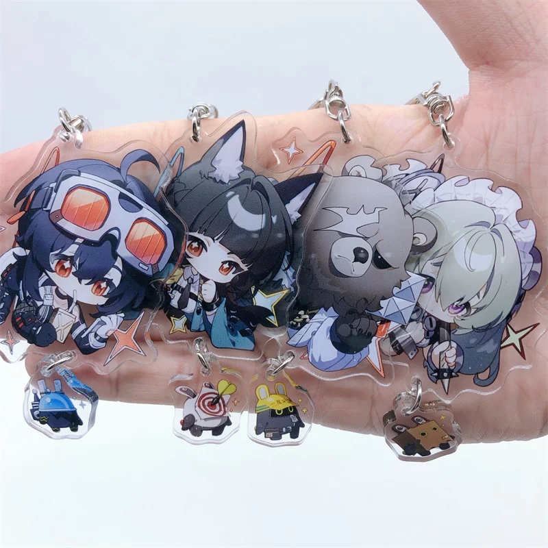 Брелки с подвеской в виде Демары Белль АНБи из игры Zenless Zone Zero Wise