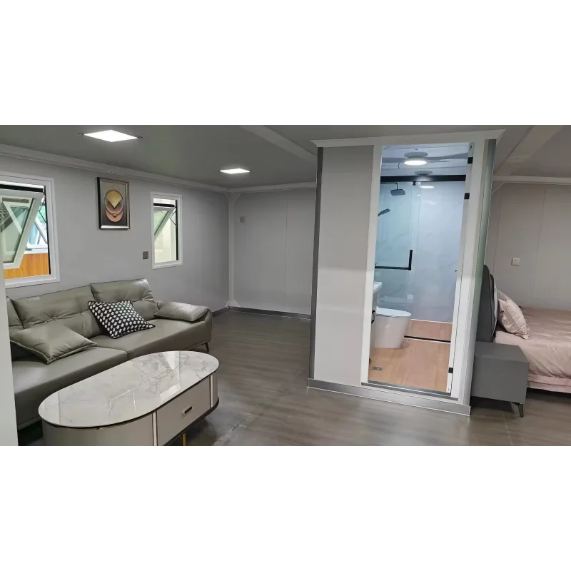 YG Дешевая цена складные контейнерные домики сборная сталь современный дом