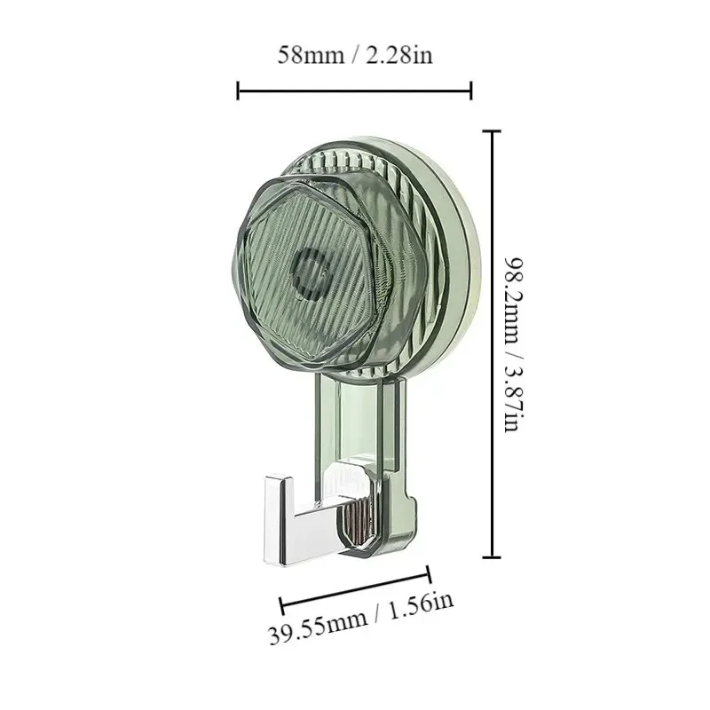 

Прозрачный/серый/зеленый универсальный поликарбонат крючок на присоске