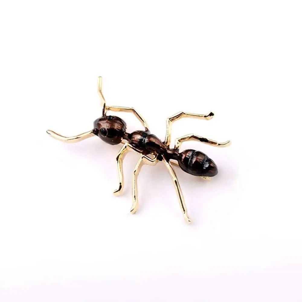

YOUTHOW Vivid Ant Brooch Enamel Cute Insect Animal Brooch Pins Clothes Bag Accessories Jewelry