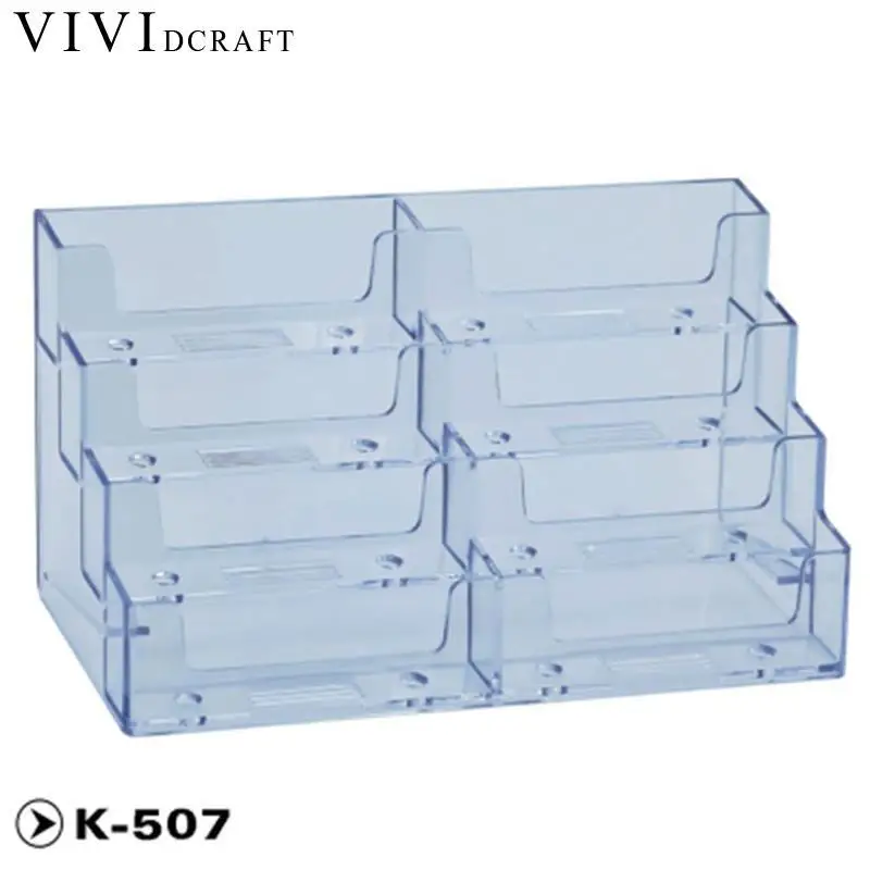 

Vividcraft Desk Accessories Transparent Acrylic Counter Photo Holders Display Business Top Stand Holder Jxj1458 Stand Desk F3j3