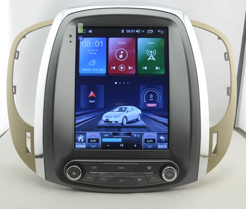 

9.7" tesla style vertical screen Octa core Android 10 Car stereo GPS navigation for Buick Lacrosse 2010-2013