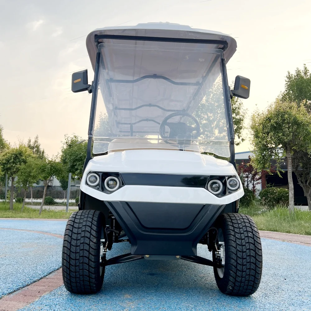 Сделано в Китае новый продукт электрическая тележка для гольфа с горячей охотой 4