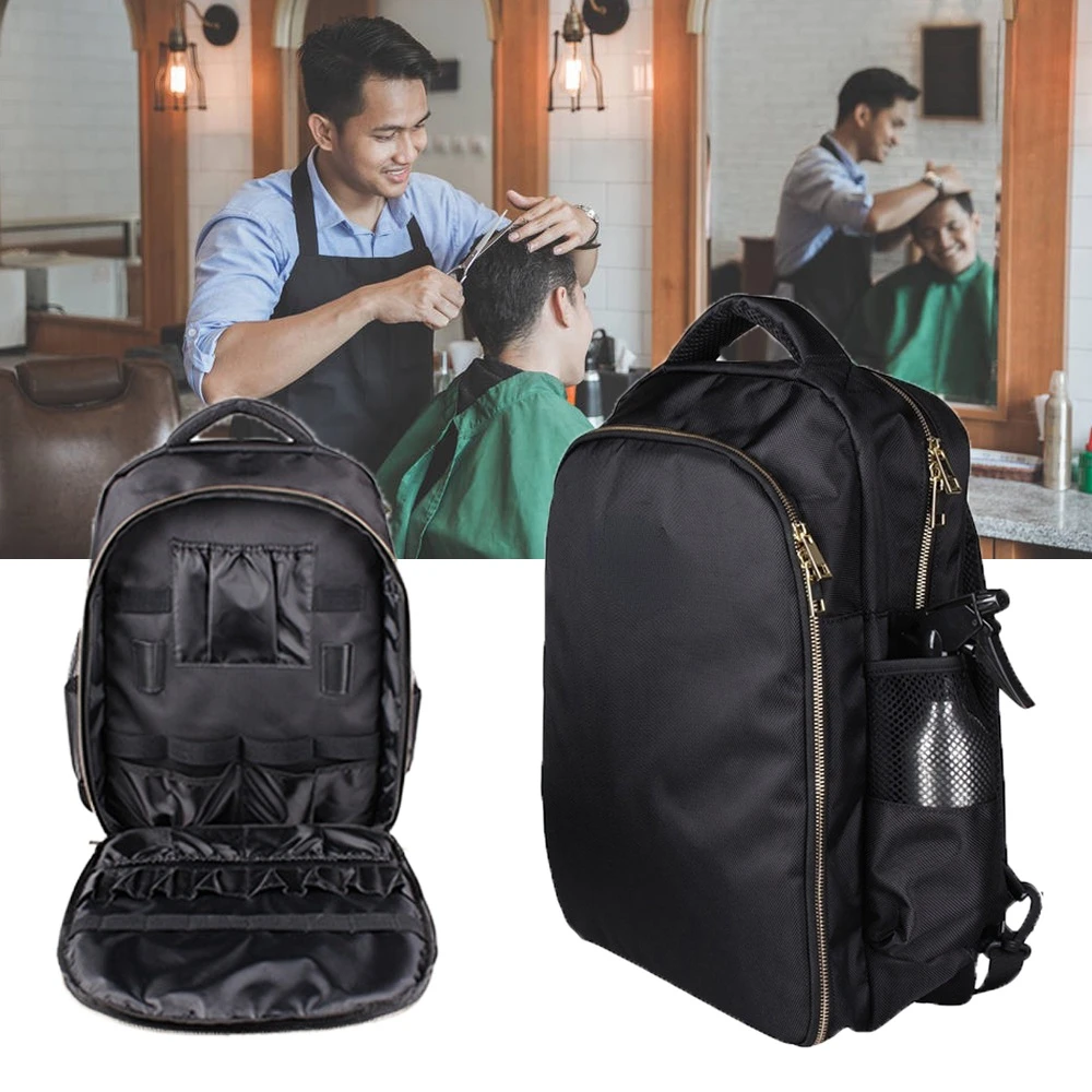 

1Pcs Professional Barber Kit Hairdressing Backpack Hair Dryer Multifunctional Hair Cutting Bag Hairstylist Backpack