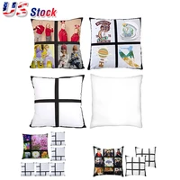 50pcs 469 panel photo 15 7x15 75in sublimation blanks polyester pillow case cushion cover throw pillow cover blank pillowcase