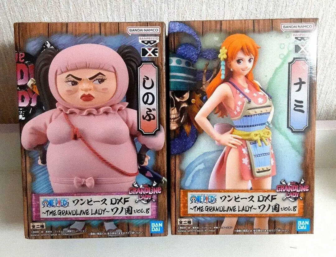 

In Stock Banpresto One Piece Nami Shinobu DXF THE GRANDLINE LADY Wano Kuni vol.8 Figure Model Anime Figurals Brinquedos