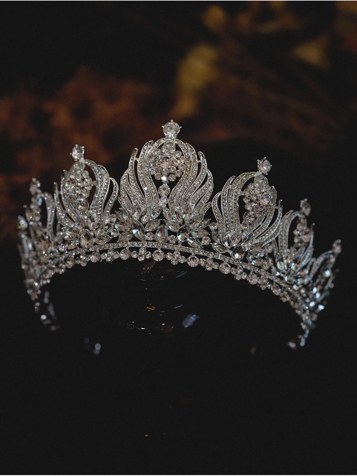 Блестящие короны CC Женские аксессуары свадебный головной убор обручальные