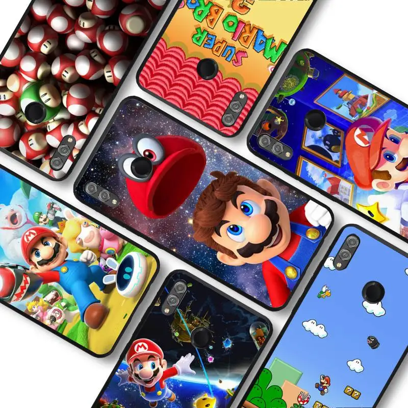 

BANDAI Super Mario Bros Phone Case For Huawei Honor 10Lite 10i 20 8x 10 Funda for Honor9lite 9xpro Coque