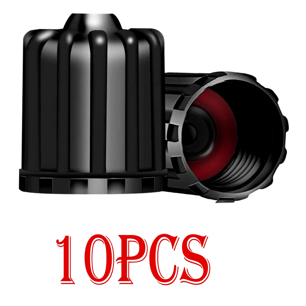 

10/20/30/50/100 шт. колпачки для клапанов шин TPMS с резиновым уплотнением, пластиковые колпачки для колес, колпачки для сосков TPMS, аксессуары для автомобильных шин