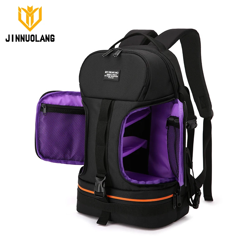 JINNUOLANG Casual Traveling Backpacks For Men And Women Business Photography Camera Bag For Teenager Outdoor Shoulders Bag Nylon