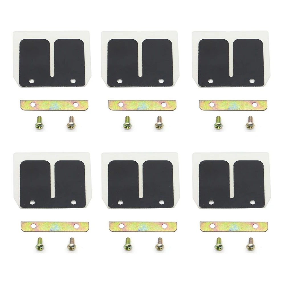 4/6/8 x Высокопроизводительные Углеродные гибкие двойные лепестки язычкового клапана для Yamaha BANSHEE 350 1987-2006 YZF350 аксессуары для квадроциклов