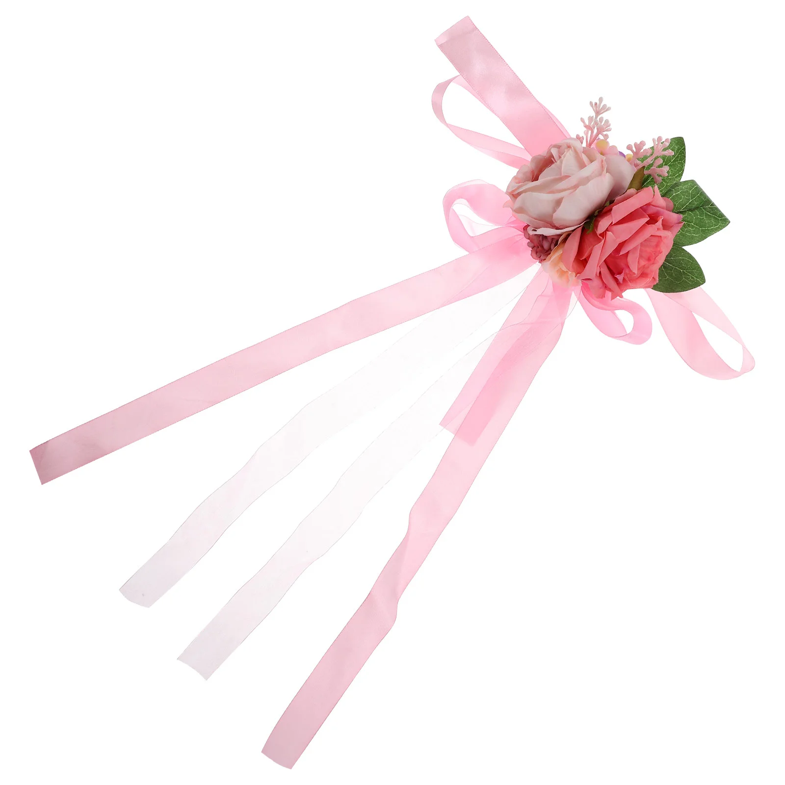 

Wedding Chair Back Flower Adornment Wedding Flower Prop Imitated Flower Decor