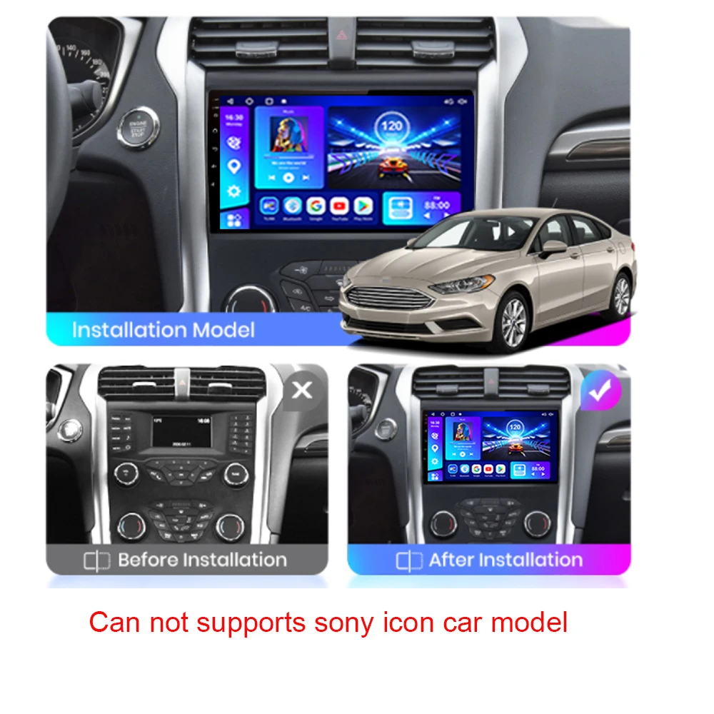 NAVISTART 8G 128G автомобильное радио для Ford Mondeo 5 Fusion 2012 2013 2014 GPS навигация 4G WIFI Carplay Android 10