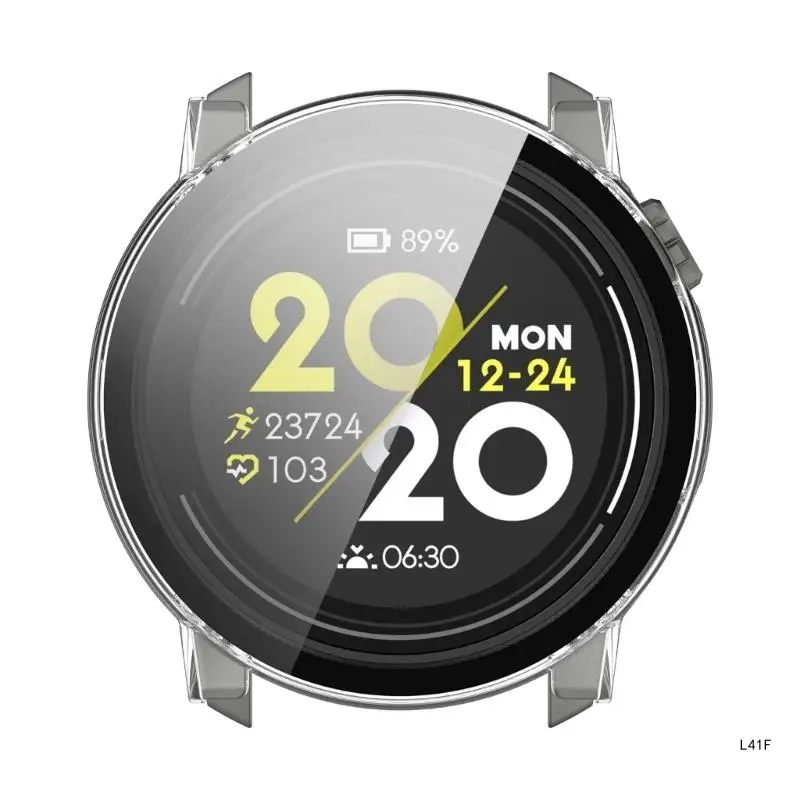Корпус ПК Защитная пленка из закаленного стекла для умных часов Coros Pace 3