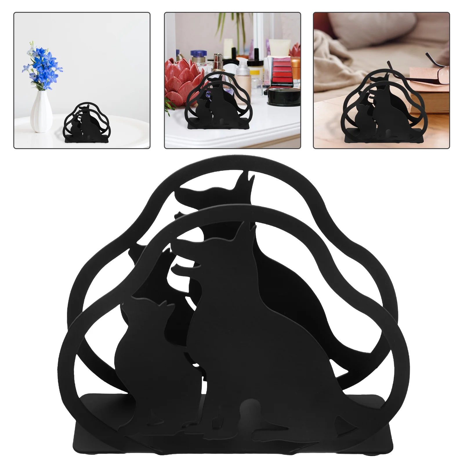 

Vertical Napkin Holder Animal Napkin Stand Desktop Storage Napkin Holder Decoration