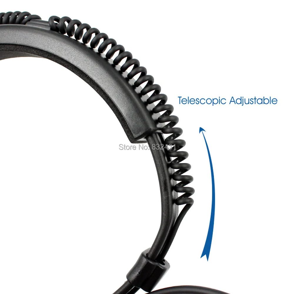 Radio Baofeng UV-9R Plus BF-9700 BF-A58 Telescopic Throat Vibration Mic Earpiece Headset for UV-XR UV9R GT-3WP Walkie Talkie