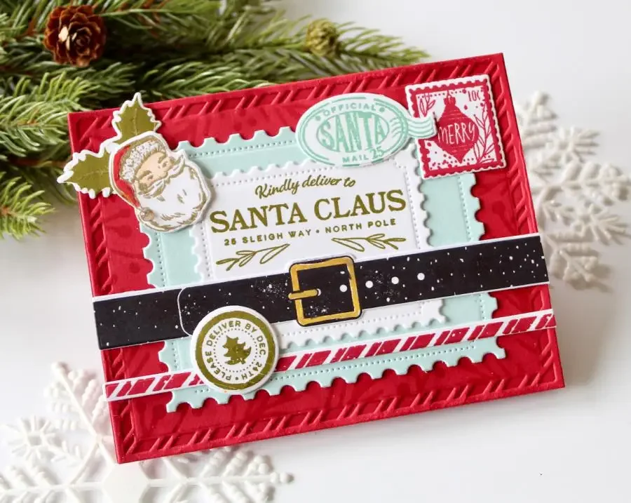 Отражения сентябрь Новый Рождественский Санта-Клаус Северный полюс письмо