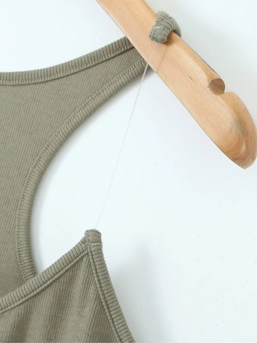 Good Quality Plus Size Camis Women 2023 Summer Fashion Slim Thread Invisible Spaghetti Strap Tops Oversized Curve Clothes